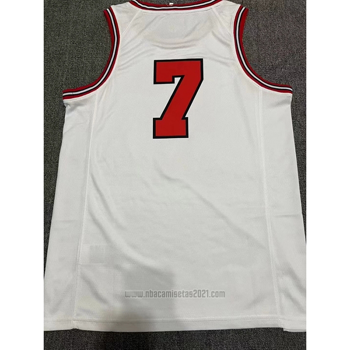 Camiseta Shohoku Miyagi #7 Blanco